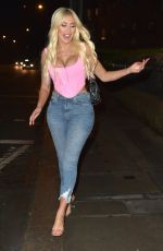 CHLOE FERRY Night Out in Newcastle 12/22/2019