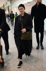 CHLOE MORETZ at Heathrow Airport in London 12/02/2019