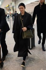 CHLOE MORETZ at Heathrow Airport in London 12/02/2019