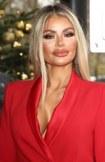 CHLOE SIMS Arrives at Tric Christmas Charity Lunch in London 12/10/2019