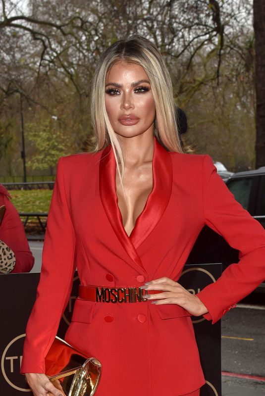 CHLOE SIMS at Tric Christmas Charity Lunch in London 12/10/2019