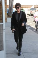 CHRIS JENNER Shopping at Aldik Home in Los Angeles 12/14/2019