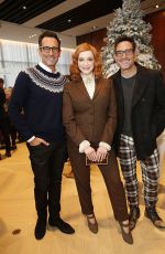 CHRISTINA HENDRICKS at Brooks Brothers Annual Holiday Celebration in West Hollywood 12/07/2019