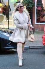 CHRISTINE MCGUINNES Leaves Hair Salon in Alderley Edge 12/18/2019