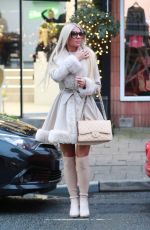 CHRISTINE MCGUINNES Leaves Hair Salon in Alderley Edge 12/18/2019