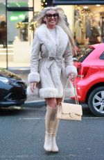 CHRISTINE MCGUINNES Leaves Hair Salon in Alderley Edge 12/18/2019