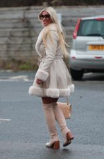 CHRISTINE MCGUINNES Leaves Hair Salon in Alderley Edge 12/18/2019