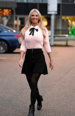 CHRISTINE MCGUINNESS Arrives at Breakfast Studios in Manchester 12/20/2019