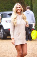 CHRISTINE MCGUINNESS Leaves a Photoshoot in Essex 12/12/2019