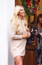 CHRISTINE MCGUINNESS Leaves a Photoshoot in Essex 12/12/2019