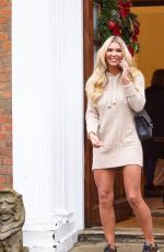 CHRISTINE MCGUINNESS Leaves a Photoshoot in Essex 12/12/2019