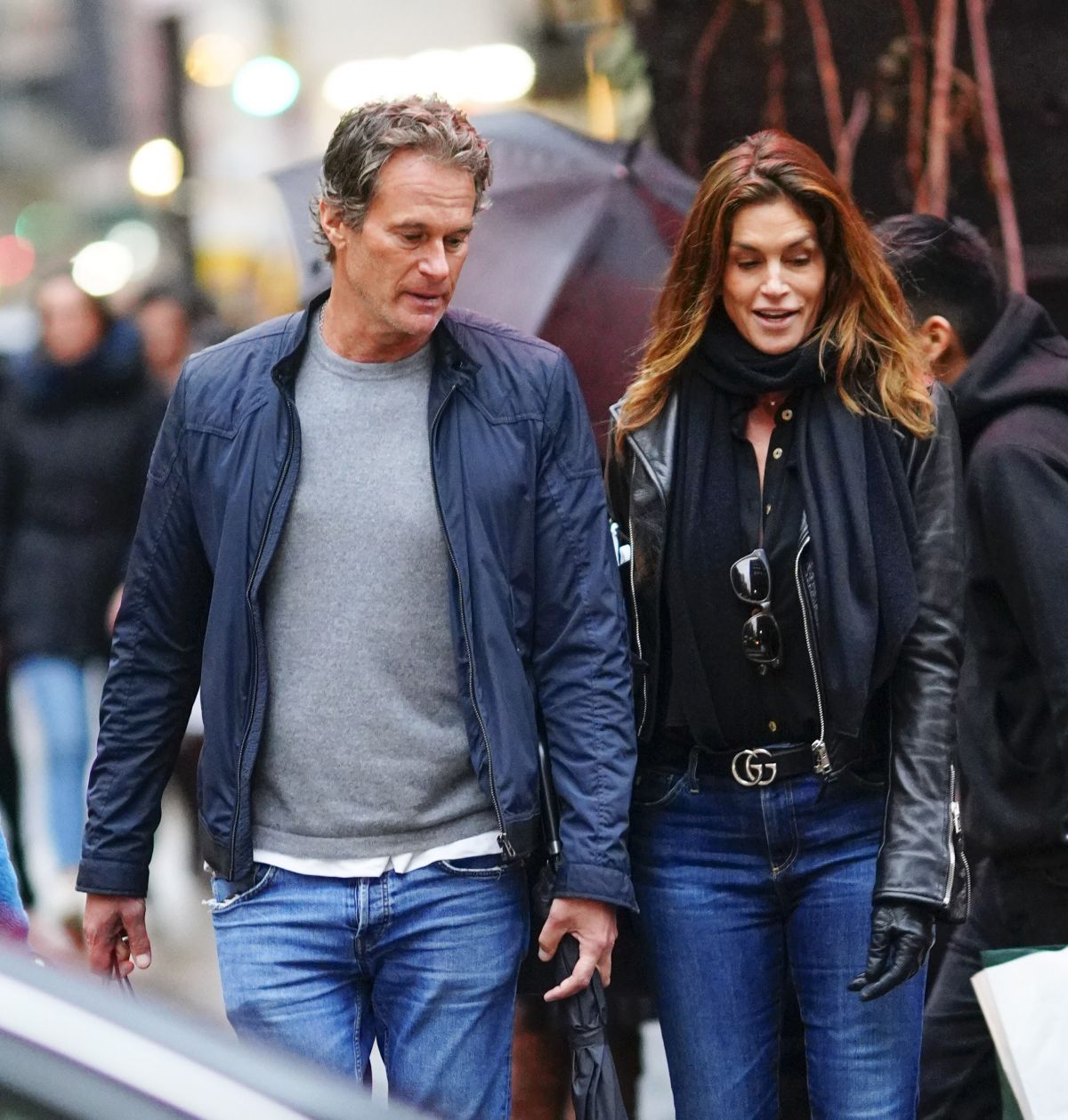CINDY CRAWFORD and Rande Gerber Out in New York 12/14/2019 – HawtCelebs
