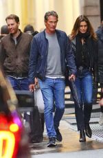 CINDY CRAWFORD and Rande Gerber Out in New York 12/14/2019