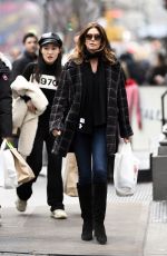 CINDY CRAWFORD Out and About in New York 12/27/2019