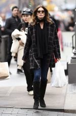 CINDY CRAWFORD Out and About in New York 12/27/2019