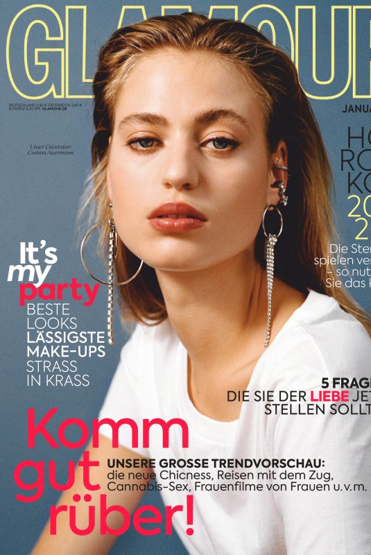 COSIMA AUERMANN in Glamour Magazine, Germany January 2020