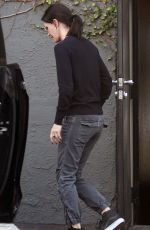 COURTENEY COX Leaves Galerie Half on Melrose Avenue in Hollywood 12/17/2019