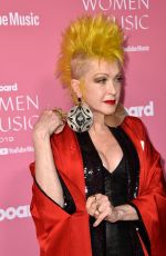 CYNDI LAUPER at Billboard Women in Music 2019 in Los Angeles 12/12/2019