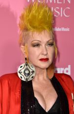 CYNDI LAUPER at Billboard Women in Music 2019 in Los Angeles 12/12/2019