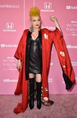 CYNDI LAUPER at Billboard Women in Music 2019 in Los Angeles 12/12/2019