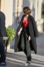 DAISY RIDLEY Arrives at Jimmy Kimmel Live in Hollywood 12/16/2019