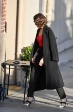 DAISY RIDLEY Arrives at Jimmy Kimmel Live in Hollywood 12/16/2019