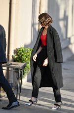 DAISY RIDLEY Arrives at Jimmy Kimmel Live in Hollywood 12/16/2019