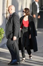 DAISY RIDLEY Arrives at Jimmy Kimmel Live in Hollywood 12/16/2019