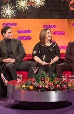 DAISY RIDLEY at Graham Norton Show in London 12/19/2019