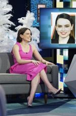 DAISY RIDLEY at Little Late with Lilly Singh 12/17/2019