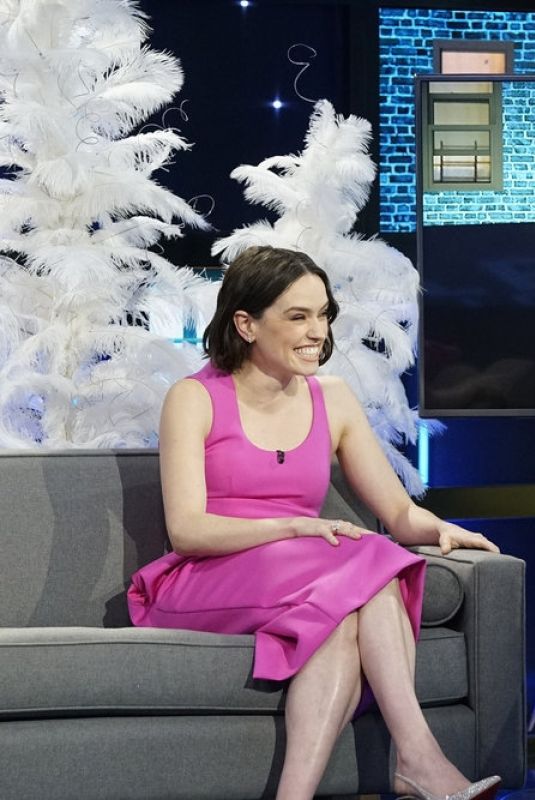 DAISY RIDLEY at Little Late with Lilly Singh 12/17/2019