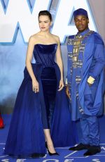 DAISY RIDLEY at Star Wars: The Rise of Skywalker Premiere in London 12/18/2019
