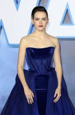 DAISY RIDLEY at Star Wars: The Rise of Skywalker Premiere in London 12/18/2019