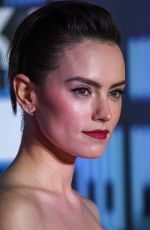 DAISY RIDLEY at Star Wars: The Rise of Skywalker Premiere in London 12/18/2019