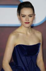DAISY RIDLEY at Star Wars: The Rise of Skywalker Premiere in London 12/18/2019