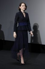 DAISY RIDLEY at Star Wars: The Rise of Skywalker Press Conference in Tokyo 12/12/2019