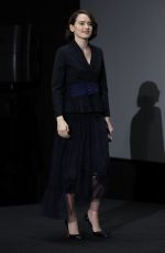 DAISY RIDLEY at Star Wars: The Rise of Skywalker Press Conference in Tokyo 12/12/2019