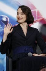 DAISY RIDLEY at Star Wars: The Rise of Skywalker Press Conference in Tokyo 12/12/2019