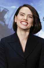 DAISY RIDLEY at Star Wars: The Rise of Skywalker Press Conference in Tokyo 12/12/2019