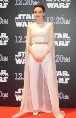 DAISY RIDLEY at Star Wars: The Rise of Skywalker Special Fan Event in Tokyo 12/11/2019