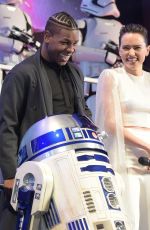DAISY RIDLEY at Star Wars: The Rise of Skywalker Special Fan Event in Tokyo 12/11/2019