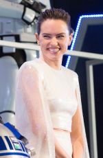 DAISY RIDLEY at Star Wars: The Rise of Skywalker Special Fan Event in Tokyo 12/11/2019