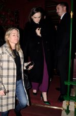 DAISY RIDLEY Leaves Park Chinois Restaurant in London 12/19/2019