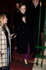 DAISY RIDLEY Leaves Park Chinois Restaurant in London 12/19/2019