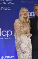 DAKOTA FANNING at 77th Annual Golden Globe Awards Nominations Announcement in Beverly Hills 12/09/2019