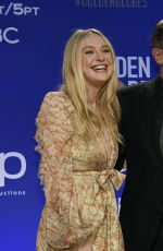 DAKOTA FANNING at 77th Annual Golden Globe Awards Nominations Announcement in Beverly Hills 12/09/2019