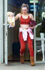 DAKOTA FANNING Leaves a Gym in Los Angeles 12/11/2019