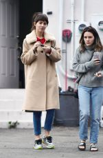 DAKOTA JOHNSON and ADDISON TIMLIN Leaves Nail Salon in Los Angeles 12/03/2019