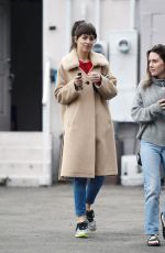 DAKOTA JOHNSON and ADDISON TIMLIN Leaves Nail Salon in Los Angeles 12/03/2019