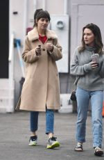 DAKOTA JOHNSON and ADDISON TIMLIN Leaves Nail Salon in Los Angeles 12/03/2019